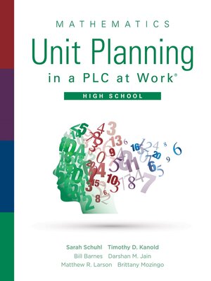 cover image of Mathematics Unit Planning in a PLC at Work&#174;, High School